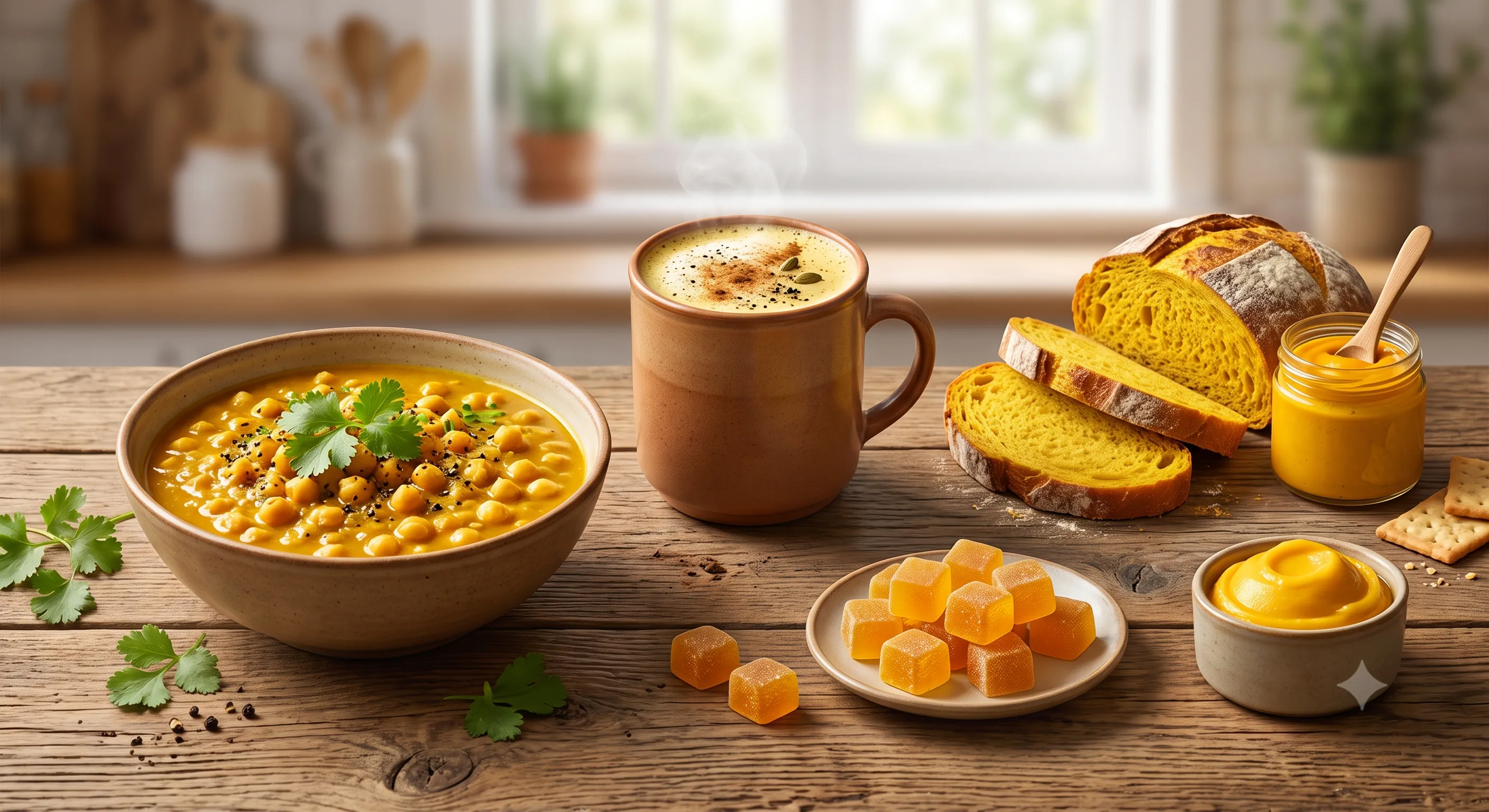 Turmeric Extract (Curcuma longa) botanical ingredient used in NervoCalmX for antioxidant support